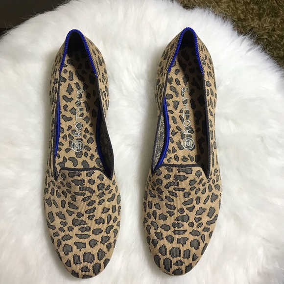 Rothy's Shoes - SOLD Rothy’s Leopard print Shoes Round Toe New 11W